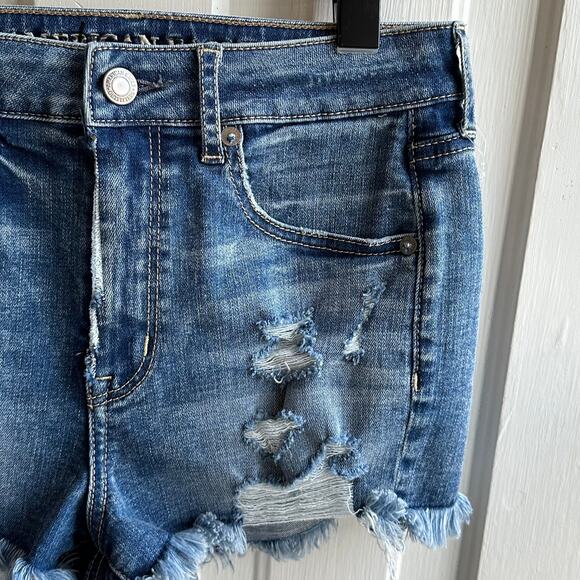 American Eagle Super Hi-Rise Shortie Shorts - Picture 4 of 9